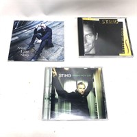 Music CD Lot: 3 Pack of Sting (The Police)