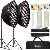 $167  Softbox Photography Lighting Kit 37 Octange