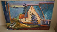 Oil Painting J. Duncan 1948