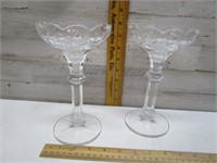 CRYSTAL CANDLE STICKS