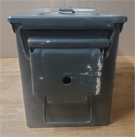 Green Metal Ammo Box