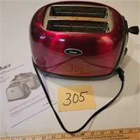 Red Oster Toaster