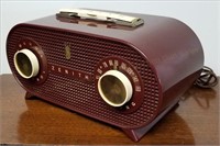 Zenith R510 Art Deco 1950s Tube Radio