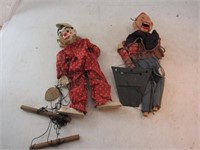 2) Marionettes, 1) 1936 Clippo 1) Howdy Doody