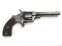 T&R Czar Nickel Plate Spur Trigger Revolver
