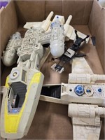Box Of Vintage Star Wars Toys
