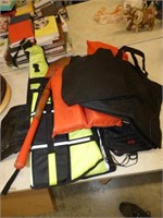TRENCHING TOOL & LIFE JACKETS