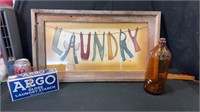 Laundry decor