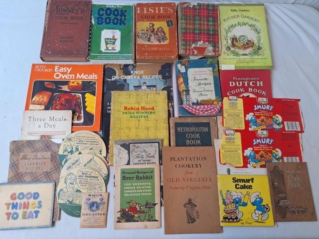 Vintage Cookbooks & Advertising