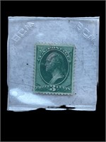 1873 George Washington Green Three Cent Stamp