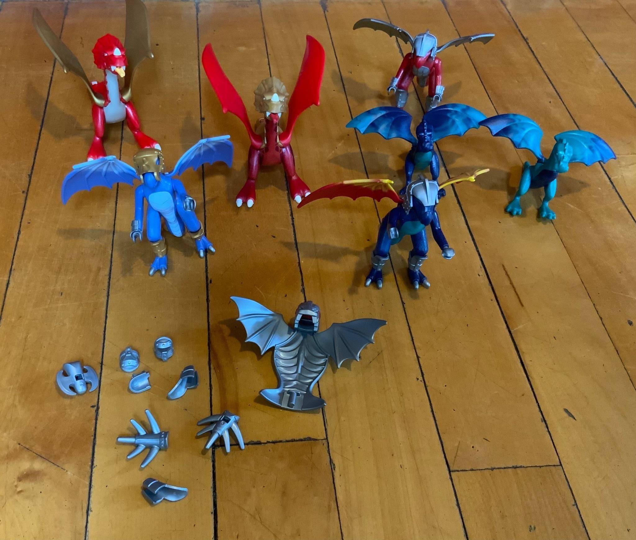 PLAYMOBIL DRAGON FIGURES, ACCESSORIES