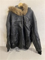 Pelle Pelle Men's Leather Jacket Size 62