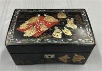 Oriental jewellery box, Boîte à bijoux orientale