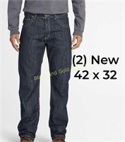 (2) New 42 x 32 Timberland PRO FR Bootcut Jeans