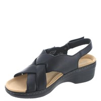 Clarks Women's Merliah Echo Heeled Sandal, Black