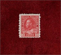 CANADA MINT KGV ADMIRAL PROVISIONAL STAMP