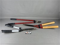 Hedge Trimmers, Pruners, Seed Spreader, Oil Can