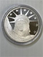 Statue of Liberty 1oz Silver Round