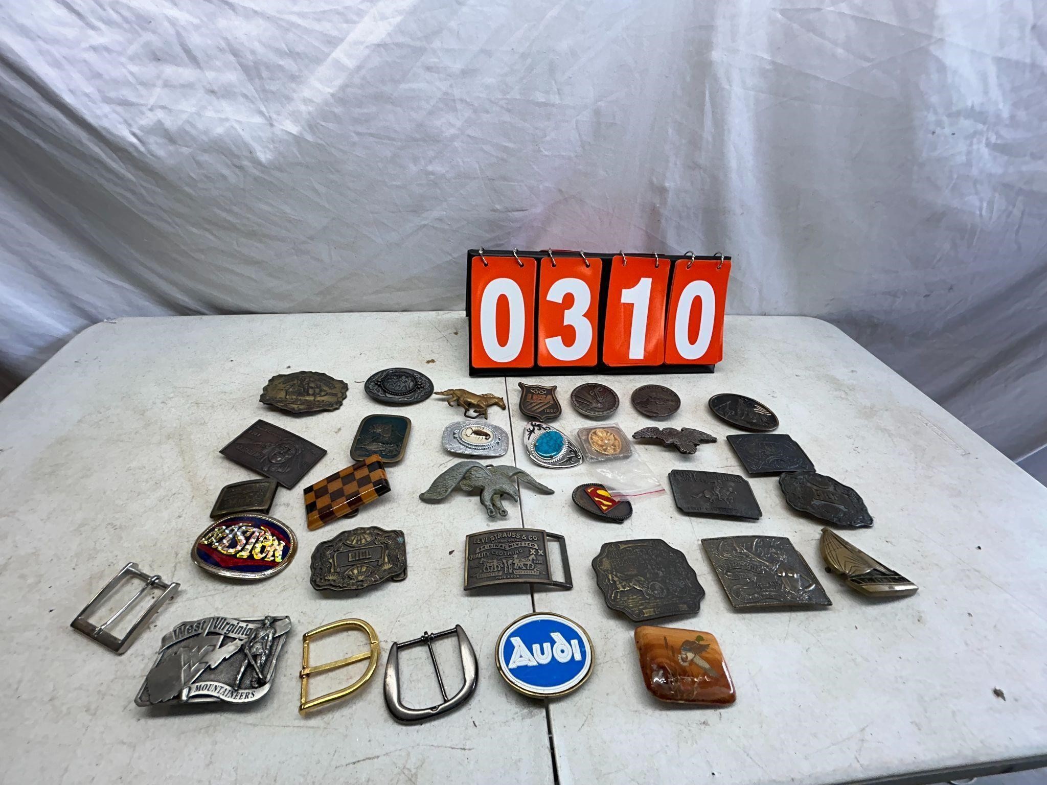 30 plus Belt Buckles