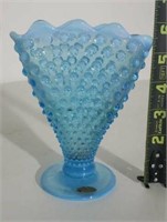 Fenton Hobnail Glass Vase