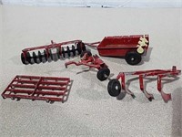 Die-cast toys farm machinery