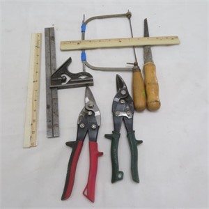 Tin Snips & saws & other tools