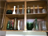 Vases & Decor in Cabinet