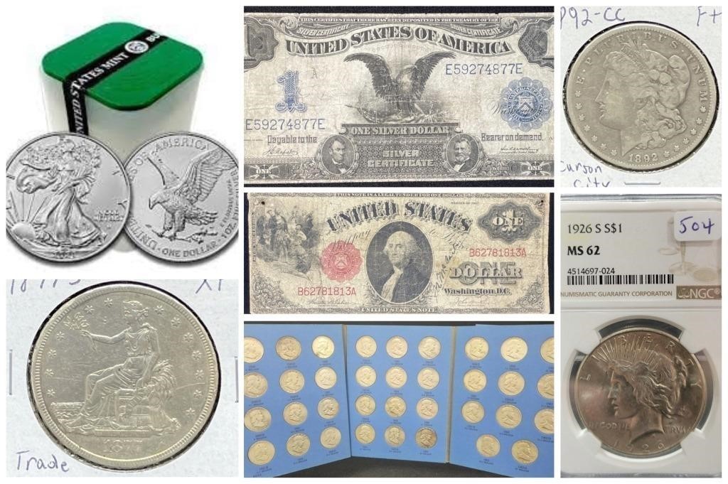 Online Only Coin Consignment Auction