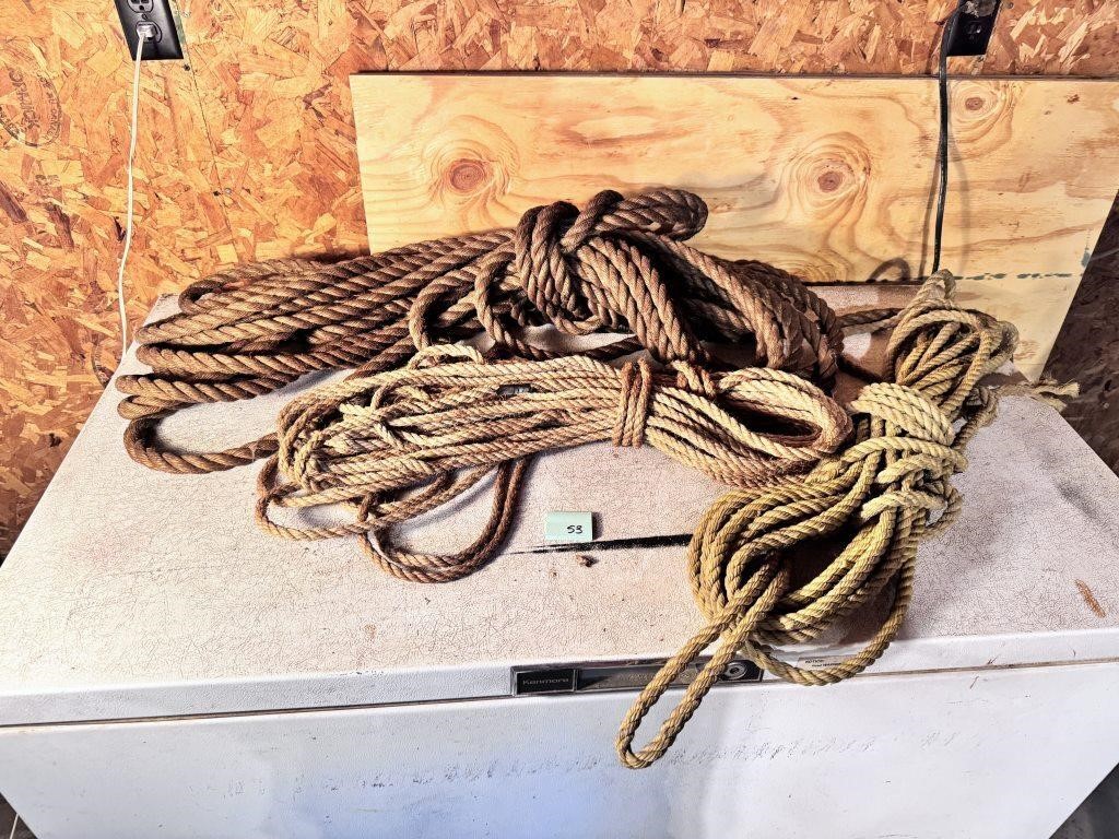 3 Large Ropes