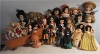 Large Assorted Vintage Lot: 1 Doll Head