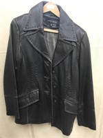 Anne Klein Leather Coat