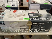 HamptonBay Corbin 52in.ceiling fan/light kit