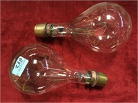 2 LARGE COMMERCIAL BULBS