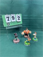 (4) Disney Infinity Figures