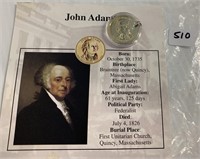 U.S. John Adams Coin