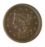 AU 1852 Large Cent