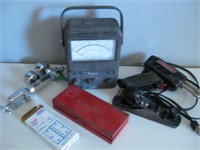 Assorted Vintage Tools & Meter Untested