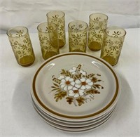 Mountain Wood Dishes & Glasses
