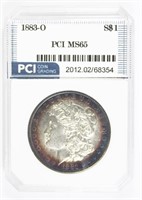 1883-O MORGAN SILVER DOLLAR