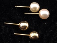 14K Gold earrings