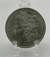 1882 US Morgan Silver Dollar P