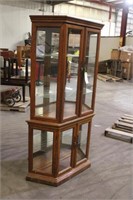 Curio Cabinet Approx 39x13x72