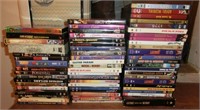 62 DVDs clean up lot