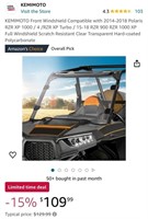 POLARIS FRONT WINDSHIELD (NEW)