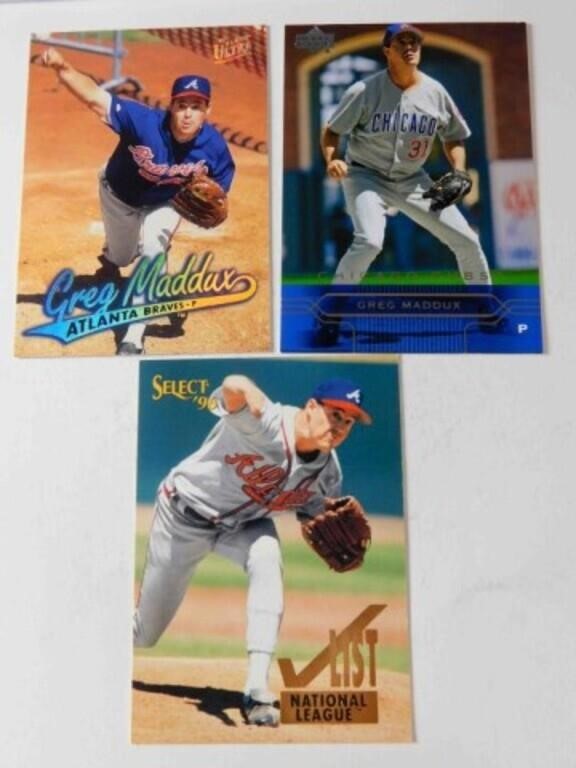 HOF GREG MADDUX LOT