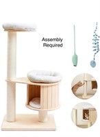 Cat Tree with Toys for Indoor Cats -