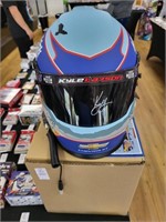 KYLE LARSON AUTOGRAPHED REPLICA HELMET WITH BOX