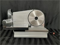 Electric Food Slicer w/7 1/4"Stainless Steel Blade