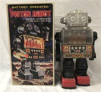 Battery Operated Piston Robot.