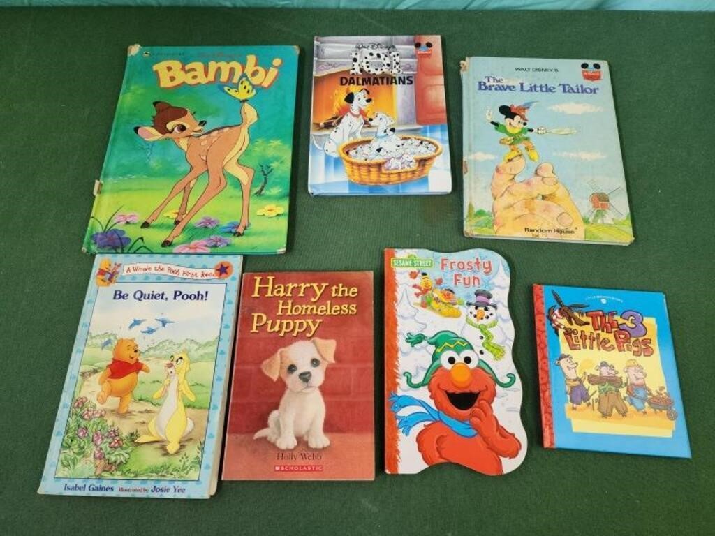 Walt disney childrens books, winnie the pooh,